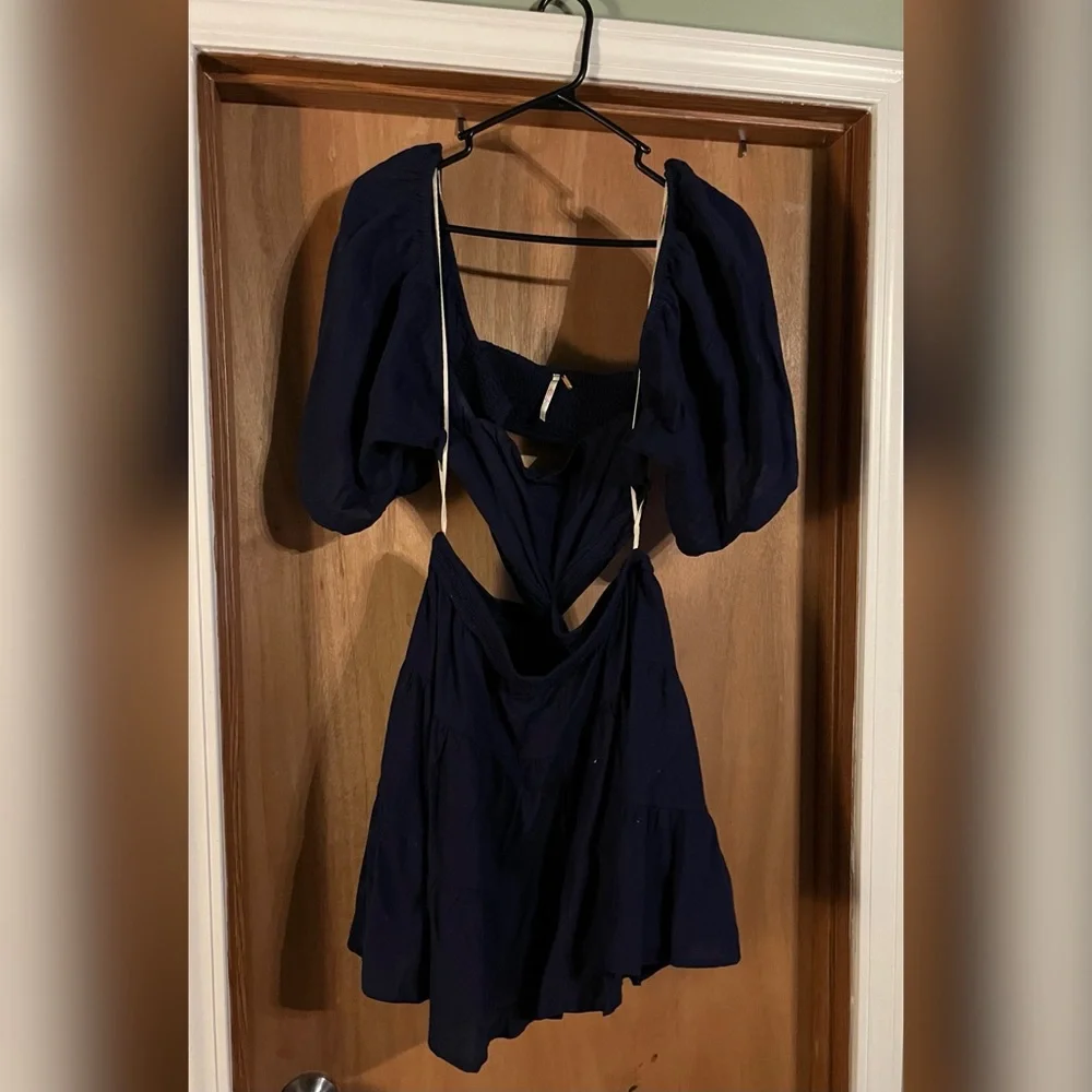 Free People Cross of Sunlight Endless Summer Mini Dress 🦋 - Picture 3 of 5